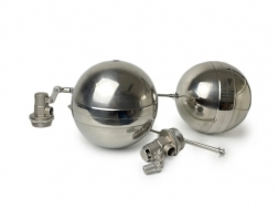 Float Ball valve chrome (1 , 1/2 , 3/4) 